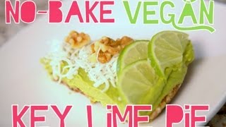 NoBake Vegan Key Lime Pie  Cheap Clean Eats [upl. by Desberg185]