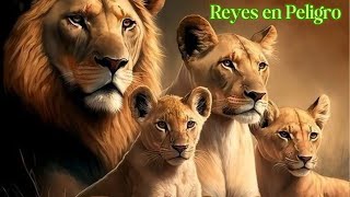 Leones Reyes en Peligro y la Lucha por la Supervivencia [upl. by Nainatrad]