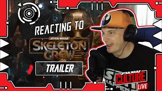 Reacting To The Star Wars Skeleton Crew Trailer [upl. by Annavoig580]