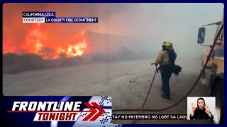 Halos 6000 ektaryang lupain sa Los Angeles nasusunog  Frontline Tonight [upl. by Claudetta]