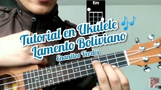 Lamento Boliviano Enanitos Verdes cover y como tocar la canción en Ukulele [upl. by Maitund]