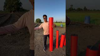 सबसे बड़ा मिर्ची पटाखा crackerstesting firecrackers comedy experiment funny [upl. by Krakow450]