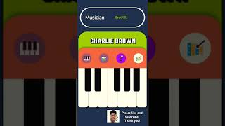 Do You Recognize This Song  keyboard snapchat funnyshorts CharlieBrown Snoopy Songs [upl. by Ciel]