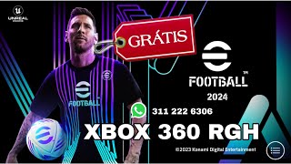 Efootball Pes 2024 para Xbox 360 Rgh GRATIS 2024 [upl. by Jacobba]