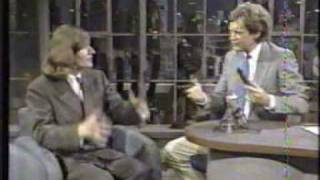 Crispin Glover on Letterman 82187 [upl. by Ahsima]