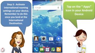 International Roaming Network Settings Vodafone [upl. by Hadik]