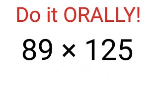 Multiplication Trick no one teaches Vedic Math Series 5 multiply vedicmaths maths [upl. by Eahs634]