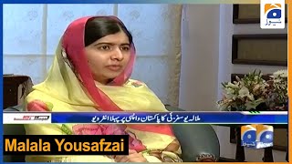 Interview of Malala Yousafzai with Hamid Mir in Capital Talk  HamidMirRewind [upl. by Jareen51]