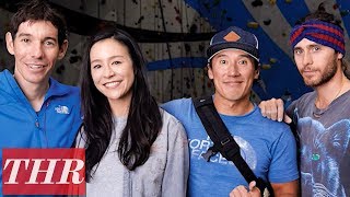 Alex Honnold amp Jared Leto Rock Wall Photoshoot with Free Solo CoDirector Jimmy Chin  THR [upl. by Rand]