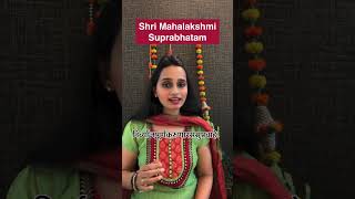 Shri Mahalakshmi Suprabhatam strotram verses 89 and 10Devotional Bhakti Geet [upl. by Narol746]