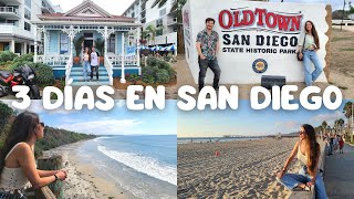 🇺🇸 SAN DIEGO EN 3 DÍAS  Me quiero quedar a vivir aquí ❤️ [upl. by Peednas707]