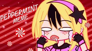 Peppermint MEME  Gacha Club Animation [upl. by Faubion]