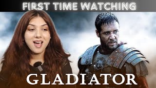 a tragic masterpiece Gladiator MOVIE 2000 REACTION first time watching [upl. by Reece]