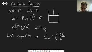 Chapter 19 Isochoric ConstantVolume Process  CHM 307  031 [upl. by Acsisnarf223]