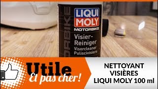 Liquide visière moto Moly [upl. by Yzdnil291]