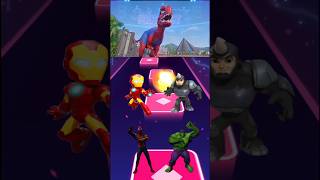 Ironman vs Rhino vs Spiderman vs Hulk Coffin Dance tileshop coffindance shorts [upl. by Belshin201]