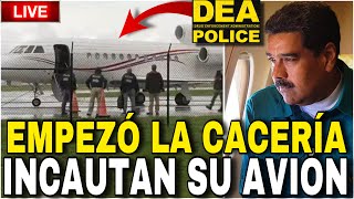 ÚLTIMO EMPEZÓ LA CACERÍA AL RÉGIMEN DE MADURO INCAUTAN SU AVIÓN PRIVADO EL FIN DE LA DICTADURA [upl. by Deanne]