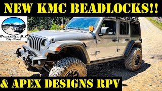 New KMC Beadlock Wheels amp Apex Valves for the JL Wrangler [upl. by Ivens]