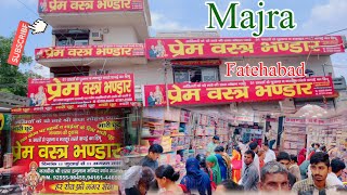 Femous Prem Vastar Bhandar Saste Kapde ka Depo Majra Fatehabad Haryana hr22vlogs [upl. by Nalo872]