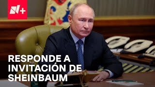 Confirman que Putin no asistirá a toma de protesta de Sheinbaum  Despierta [upl. by Eizus]