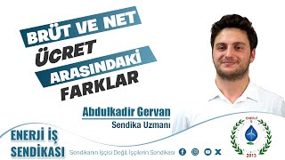 Brüt ve Net Ücret Arasındaki Farklar [upl. by Ingham142]