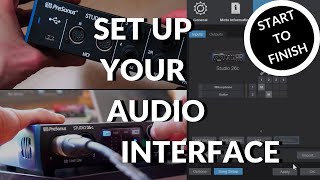 How to Set Up Your Audio Interface with Studio One  PreSonus [upl. by Karlan]