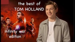 the best of tom holland infinity war edition [upl. by Ecertap]