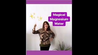 DIY Magical Magnesium Water [upl. by Primrose372]