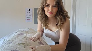 ASMR POV Bedside Nurse Full Body Head to Toe  Abdomen Exam amp Assessment  Soft Spoken Roleplay [upl. by Tirma]