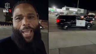 quotUber Wont Comequot Anthony Anderson Is Stranded In The Trenches Of LA After His Car Gets Towed 😱 [upl. by Narcho]