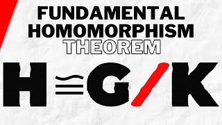 Proving The Fundamental Homomorphism Theorem  Abstract Algebra [upl. by Nissensohn]