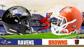 Rivalry Showdown Ravens vs Browns Game Preview [upl. by Lyrehc726]