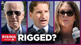 DNC IS RIGGED BERNIE WAS RIGHT Says 2024 Biden Challenger Dean Phillips [upl. by Atirahc]