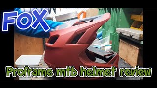 Fox proframe MTB helmet review [upl. by Alissa]