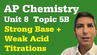 Analyzing Titrations of Weak Acids amp Strong Bases  AP Chem Unit 8 Topic 5b [upl. by Ophelia]