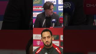 Montelladan Hakan Çalhanoğlu Sözleri shorts montella [upl. by Nayarb645]