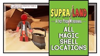 Supraland All Magic Shell Locations All Shells Achievement [upl. by Nibuz736]