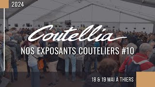 Coutellia 2024  couteliers dart et couteliers fabricants 10 [upl. by Lenny905]