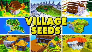 Top 20 Best VILLAGE SEEDS for Minecraft 1206 [upl. by Frymire]