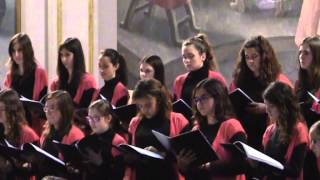 06 AGNUS DEI Misa para voces blancas A Diericx DIVISI CHILDRENS CHOIR [upl. by Jairia]