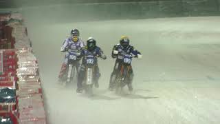 Eisspeedway WM 2018 in Berlin GP 5 Lauf 21 [upl. by Sela]