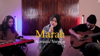 Marah  Hanin Dhiya Versi Akustik [upl. by Aineval]