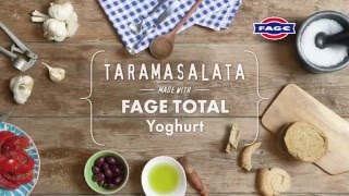 Recipe for Taramasalata Spread made with FAGE Total Yoghurt [upl. by Akemed915]