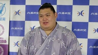 新大関大の里、地元巡業で熱い声援受け「パワーもらった」 大関同士の申し合い４勝３敗 Tokyo Queen [upl. by Yelhsa]