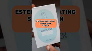 Estelin Sunscreen SPF 50 Review sunscreen nowhitecast sunscreenreview [upl. by Marilin]