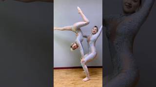 The best romantic gymnastics 59 shorts Famous gymnastics dance [upl. by Gabe]