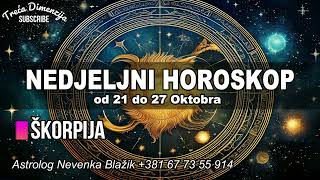 Nedeljni horoskop od 21 do 27 Oktobra [upl. by Joo496]