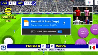 Download eFootball PES 2024 Mobile PATCH Obb APK DATA Download For Android amp Ios  V360 [upl. by Attenol273]