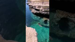 🔥WATCH Best place to swim in Malta  StPeters Pool [upl. by Child]