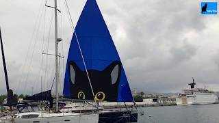 Sailing Chloe  Episode 48  Gennaker Part 1  Installation [upl. by Groark]